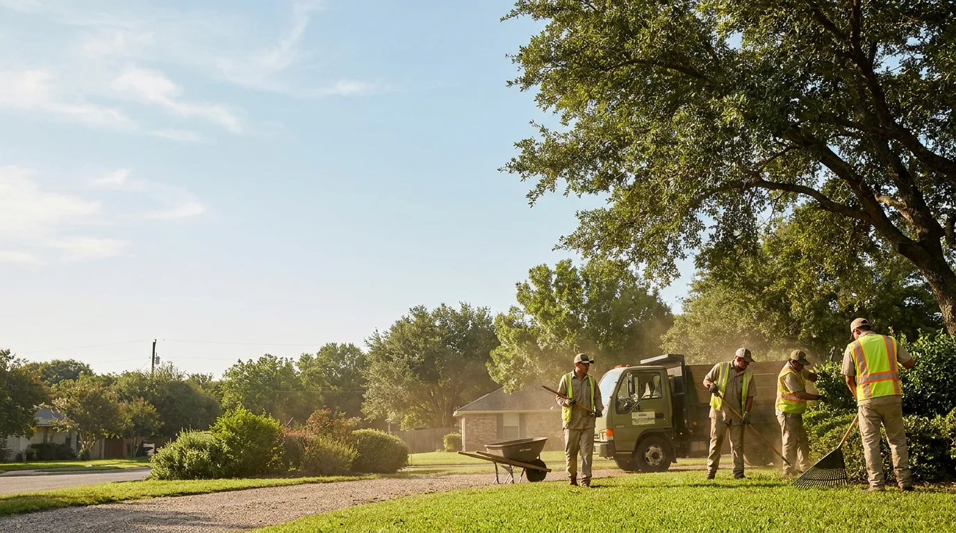 Landscaping in Orange Grove, TX near me